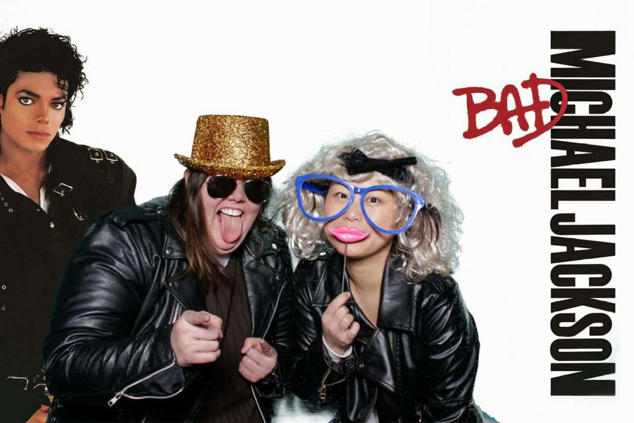 Michael jackson photo booth